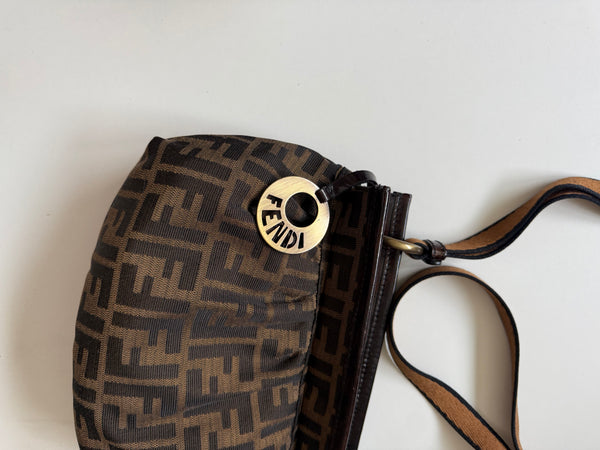 FENDI ZUCCA TRACOLLA CHEF VINTAGE BAG