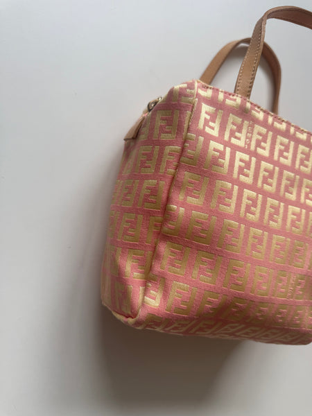 FENDI HANDBAG VINTAGE ZUCCHINO