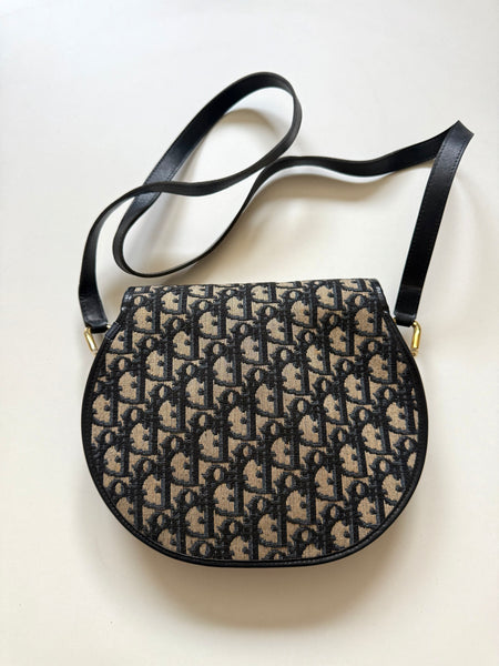 DIOR BOBBY JACQUARD OBLIQUE VINTAGE BAG
