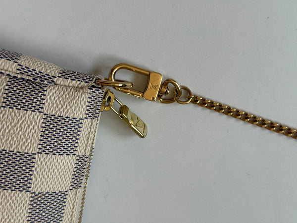 LOUIS VUITTON MINI POCHETTE ACCESSOIRES DAMIER AZUR VINTAGE