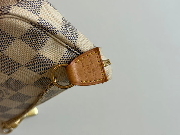 LOUIS VUITTON MINI POCHETTE ACCESSOIRES DAMIER AZUR VINTAGE