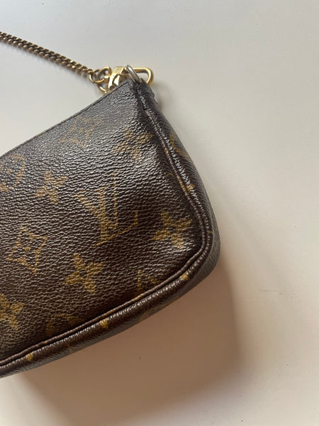 LOUIS VUITTON TRUNKS & BAGS MINI POCHETTE ACCESSOIRES VINTAGE MONOGRAM