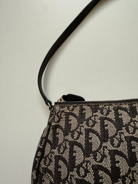 DIOR VINTAGE MINI SADDLE MONOGRAM BAG