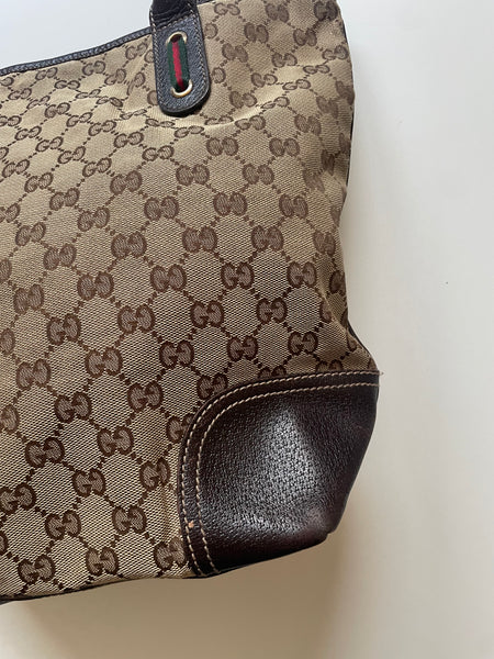 GUCCI PRINCY SHOPPER MONOGRAM VINTAGE BAG