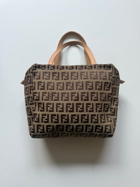 FENDI HANDBAG VINTAGE ZUCCHINO