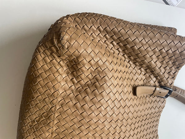 BOTTEGA VENETA TOTE BAG INTRECCIATO THE CESTA  VINTAGE