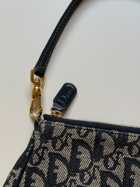 DIOR VINTAGE SADDLE MONOGRAM BAG