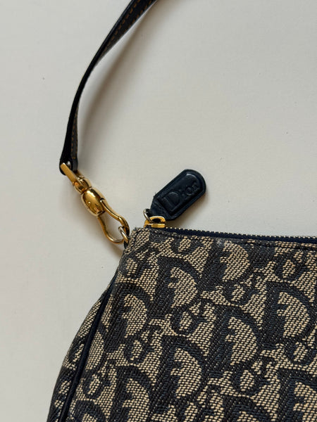 DIOR VINTAGE SADDLE MONOGRAM BAG