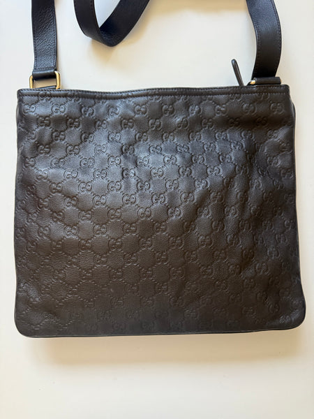 GUCCI BIG MESSENGER CROSSBODY BAG VINTAGE