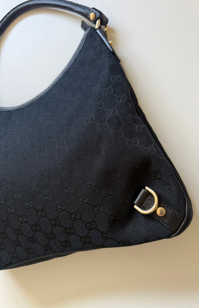GUCCI JACQUARD ABBEY BAG VINTAGE