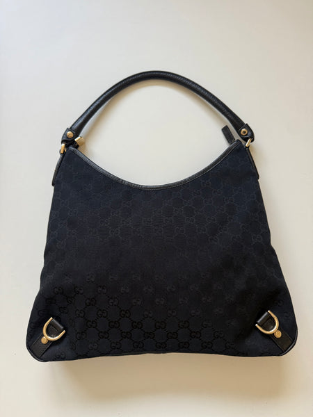 GUCCI JACQUARD ABBEY BAG VINTAGE