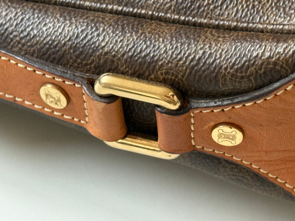 CELINE MACADAM VINTAGE HOBO BAG