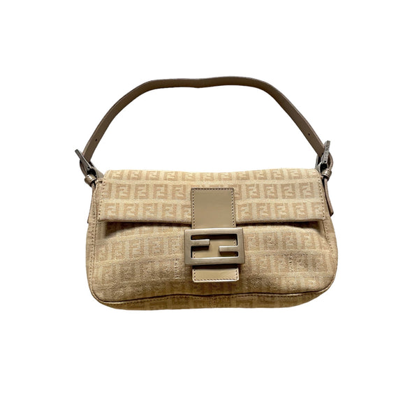 FENDI BAGUETTE VINTAGE ZUCCHINO