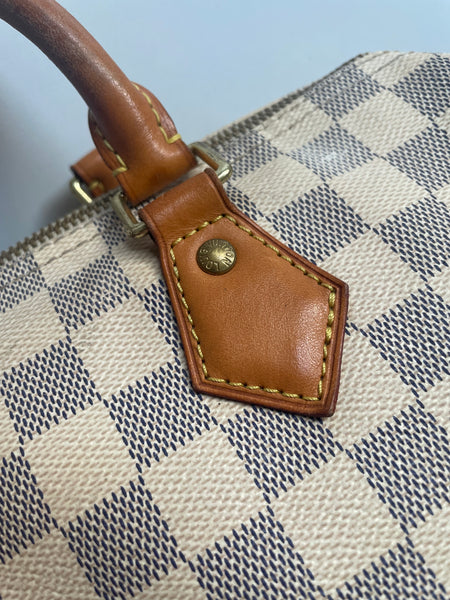 LOUIS VUITTON SPEEDY 25 DAMIER AZUR