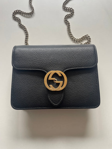 GUCCI INTERLOCKIN CROSSBODY BAG VINTAGE