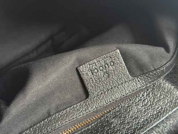 GUCCI STUDDED PELHAM RUNWAY FLAP MONOGRAM VINTAGE BAG