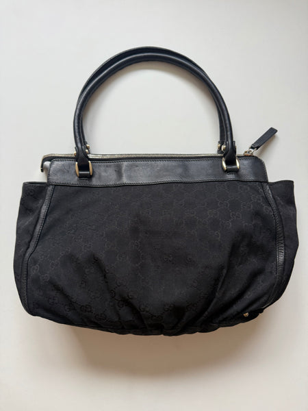 GUCCI D-RING MONOGRAM BAG VINTAGE