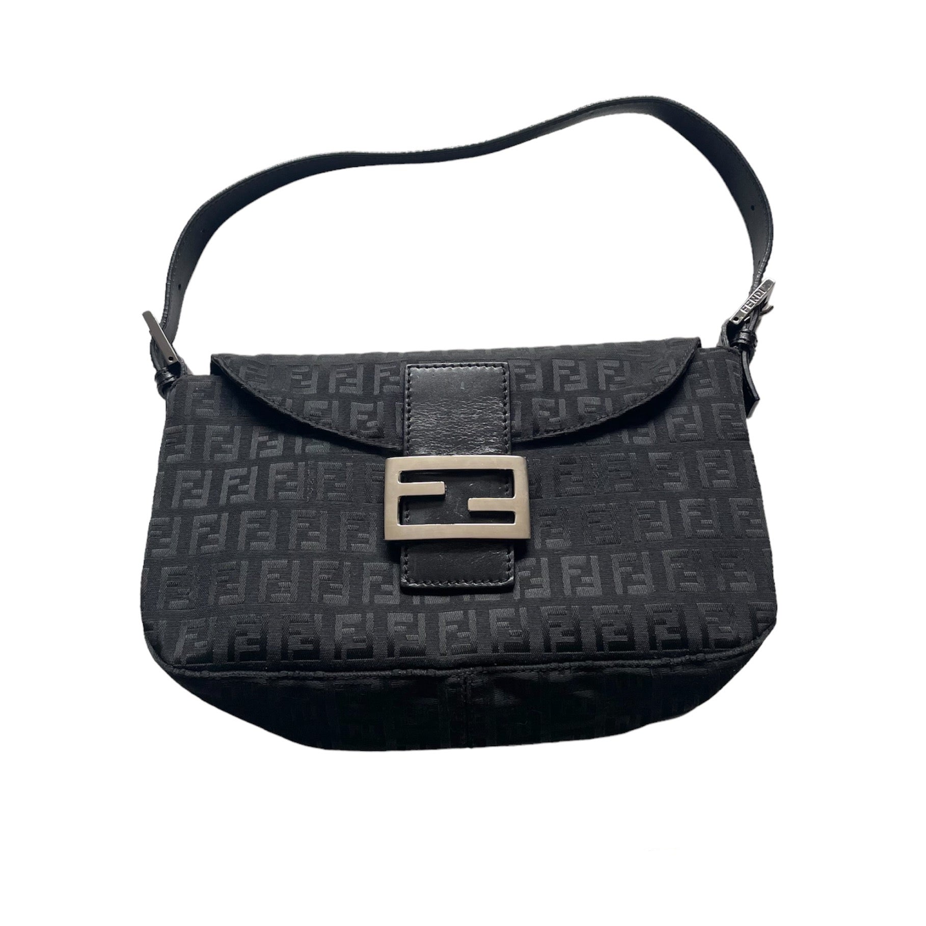 FENDI BAGUETTE VINTAGE ZUCCHINO