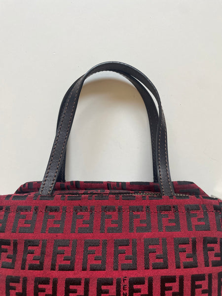 FENDI HANDBAG VINTAGE ZUCCHINO