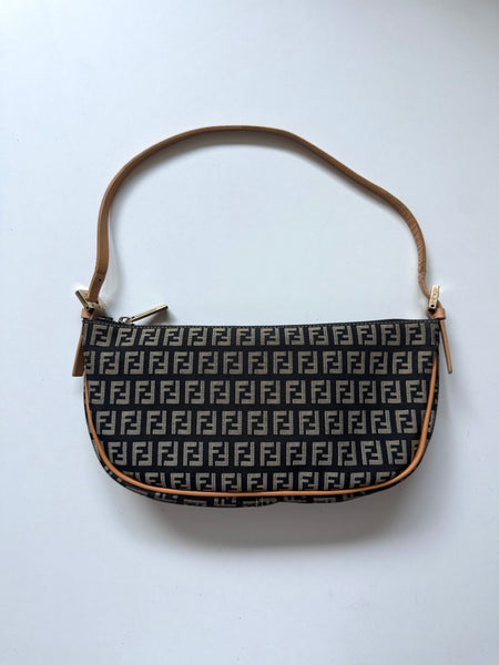 FENDI BAG CROISSANT VINTAGE ZUCCHINO