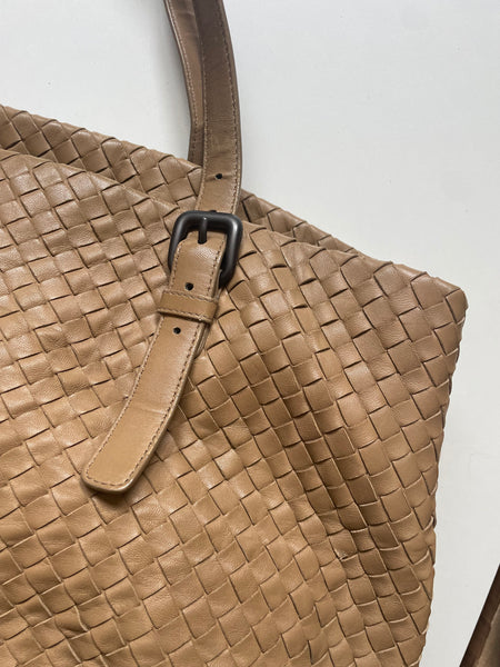 BOTTEGA VENETA TOTE BAG INTRECCIATO THE CESTA  VINTAGE