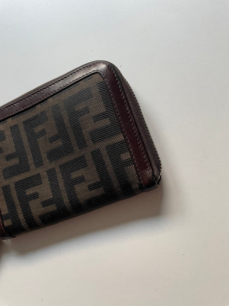 FENDI VINTAGE ZUCCA PORTAFOGLIO