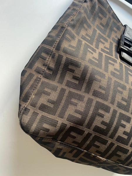 FENDI ZUCCA BAG VINTAGE TRACOLLA