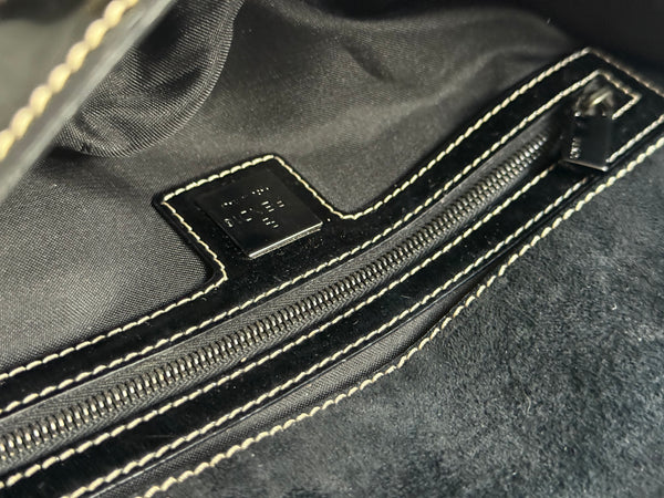 FENDI RARE BAGUETTE VINTAGE VYNIL