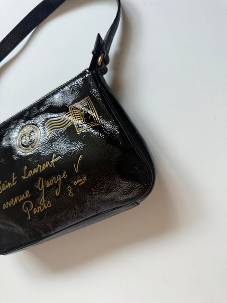 YSL Y-MAIL VERNIS  VINTAGE BAG