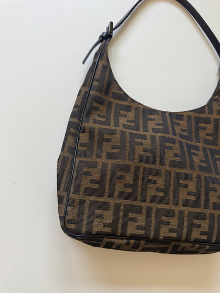 FENDI ZUCCA HOBO VINTAGE BAG