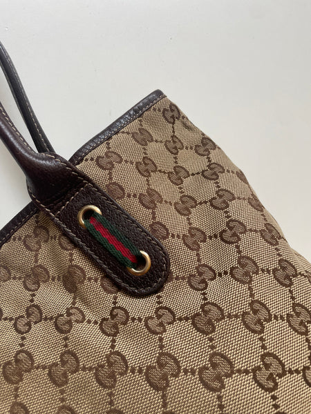 GUCCI PRINCY SHOPPER MONOGRAM VINTAGE BAG