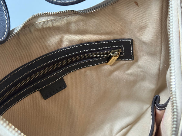 CELINE MACADAM VINTAGE HOBO BAG