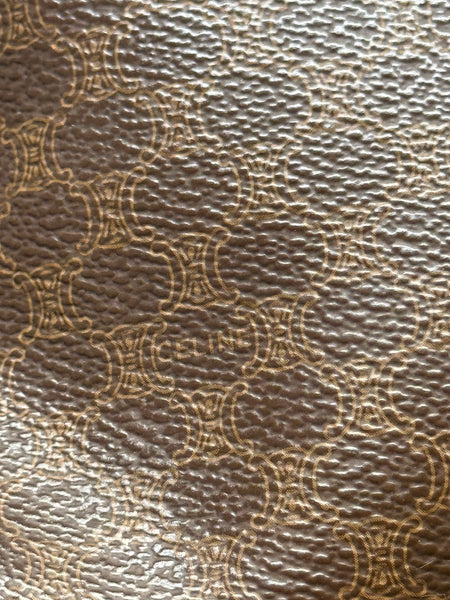 CELINE MACADAM VINTAGE HOBO BAG