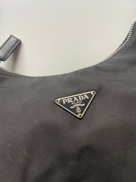 PRADA VINTAGE HOBO 2005 NYLON BAG