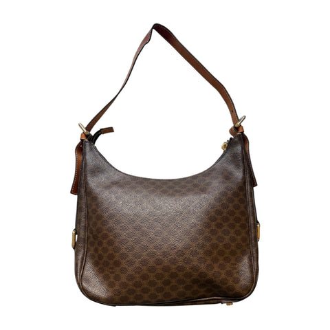 CELINE MACADAM VINTAGE HOBO BAG