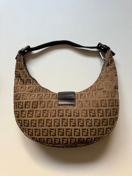 FENDI CROISSANT VINTAGE ZUCCHINO