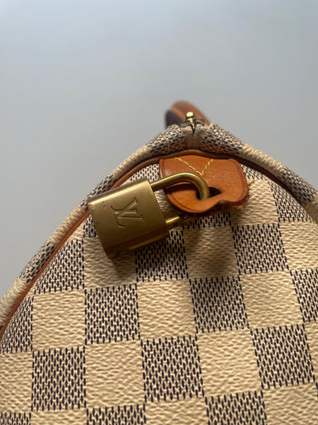 LOUIS VUITTON SPEEDY 25 DAMIER AZUR