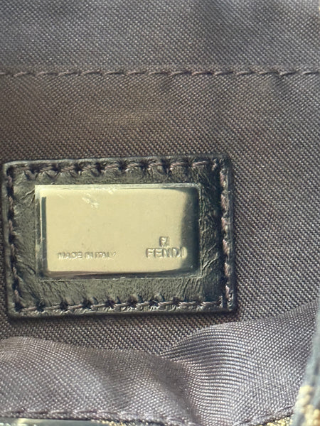 FENDI ZUCCA HOBO VINTAGE BAG