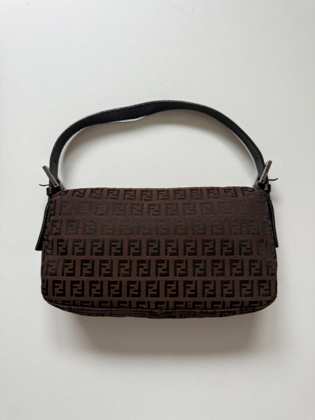FENDI BAGUETTE VINTAGE ZUCCHINO