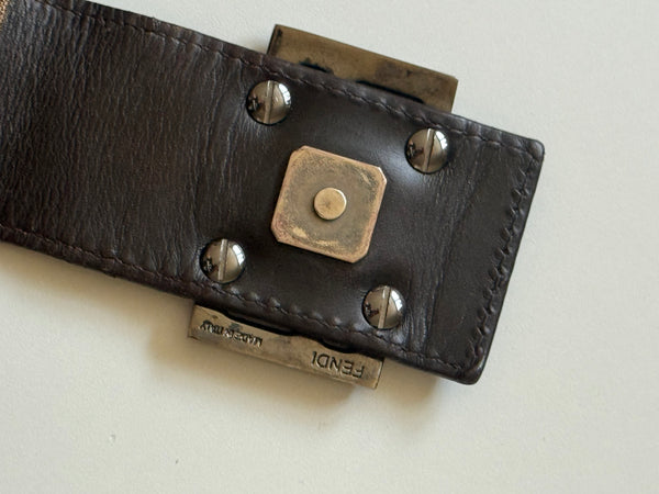 FENDI BAGUETTE ZUCCHINO VINTAGE BAG