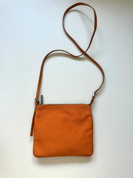 FENDI VINTAGE BAG TRACOLLA ZUCCHINO