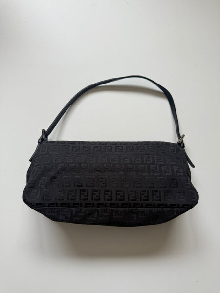 FENDI LONG BAGUETTE VINTAGE ZUCCHINO