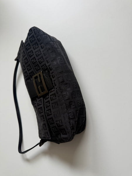 FENDI LONG BAGUETTE VINTAGE ZUCCHINO