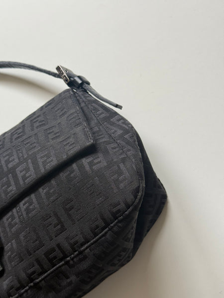 FENDI LONG BAGUETTE VINTAGE ZUCCHINO