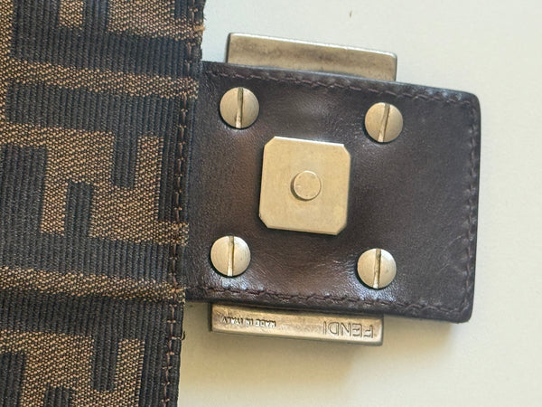 FENDI ZUCCA MAMA BAGUETTE VINTAGE