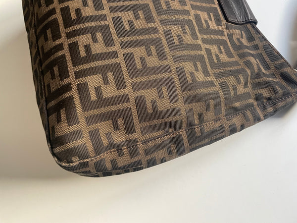 FENDI ZUCCA BAG VINTAGE TRACOLLA