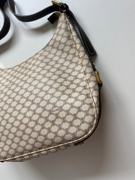 CELINE MACADAM VINTAGE HOBO BAG