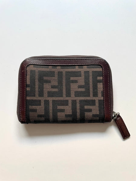 FENDI VINTAGE ZUCCA PORTAFOGLIO