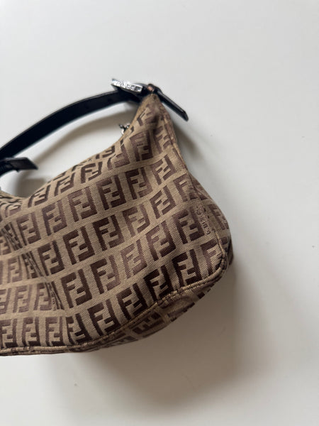 FENDI HANDBAG MINI VINTAGE ZUCCHINO