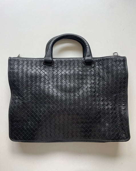 BOTTEGA VENETA SOFT SLIM HANDBAG INTRECCIATO VINTAGE